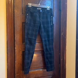 Wit & Wisdom Plaid Skinny Ankle Pants